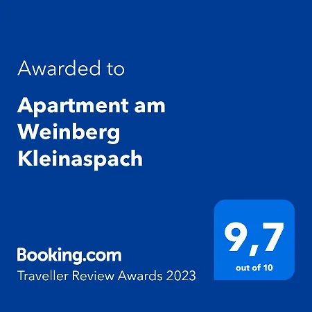 Am Weinberg Kleinaspach Διαμέρισμα Aspach