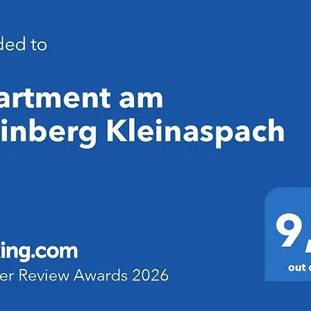 Διαμέρισμα Am Weinberg Kleinaspach